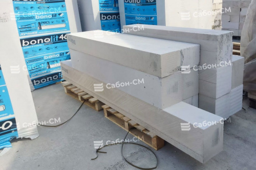 Газосиликатные блоки Bonolit Малоярославец Д500 625х250х200 стеновые